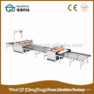 Pneumatic paper laminating machine